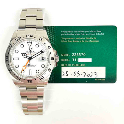 Rolex Explorer White Dial II 226570