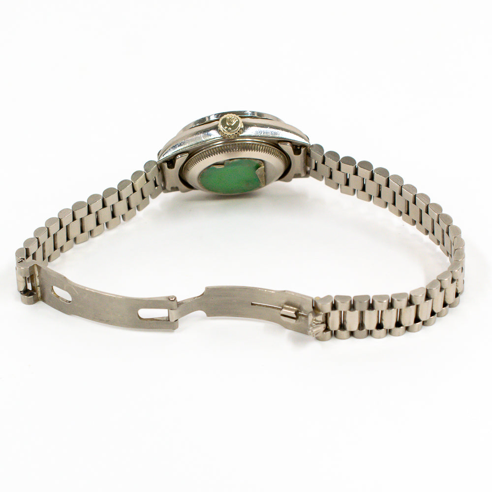 Rolex Lady Datejust 26mm Silver Diamond Dial 69139G (1992)