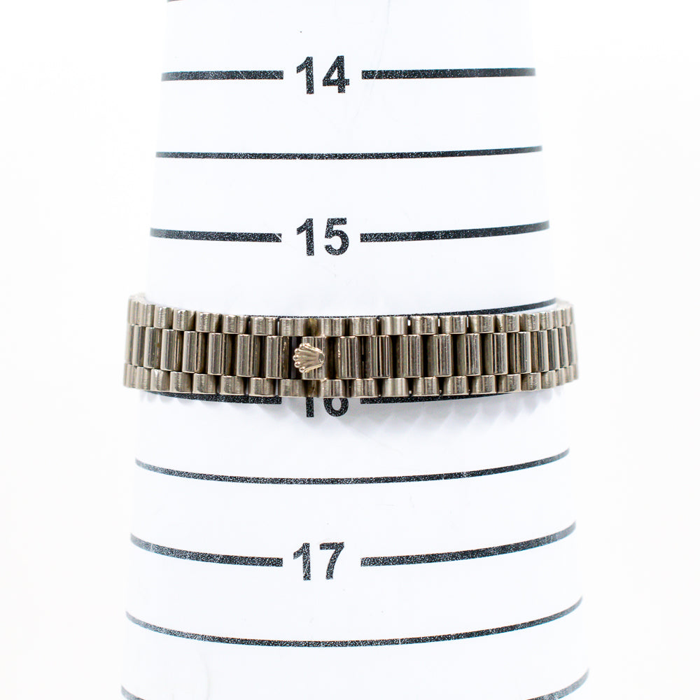 Rolex Lady Datejust 26mm Silver Diamond Dial 69139G (1992)