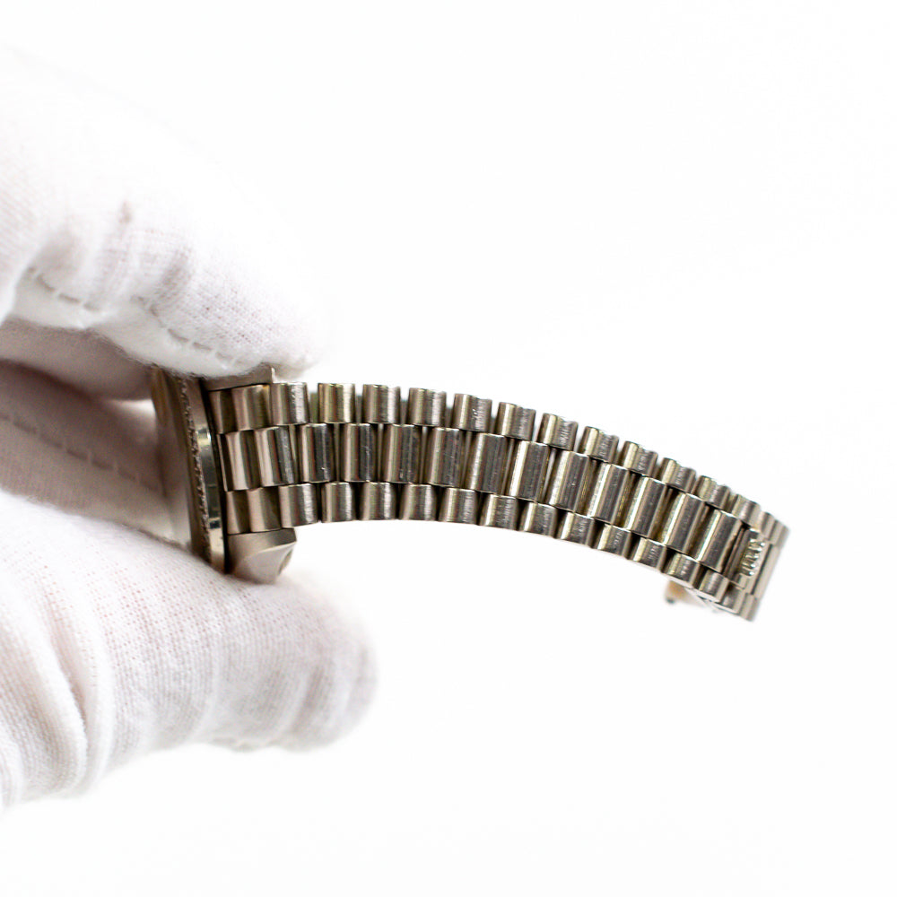 Rolex Lady Datejust 26mm Silver Diamond Dial 69139G (1992)