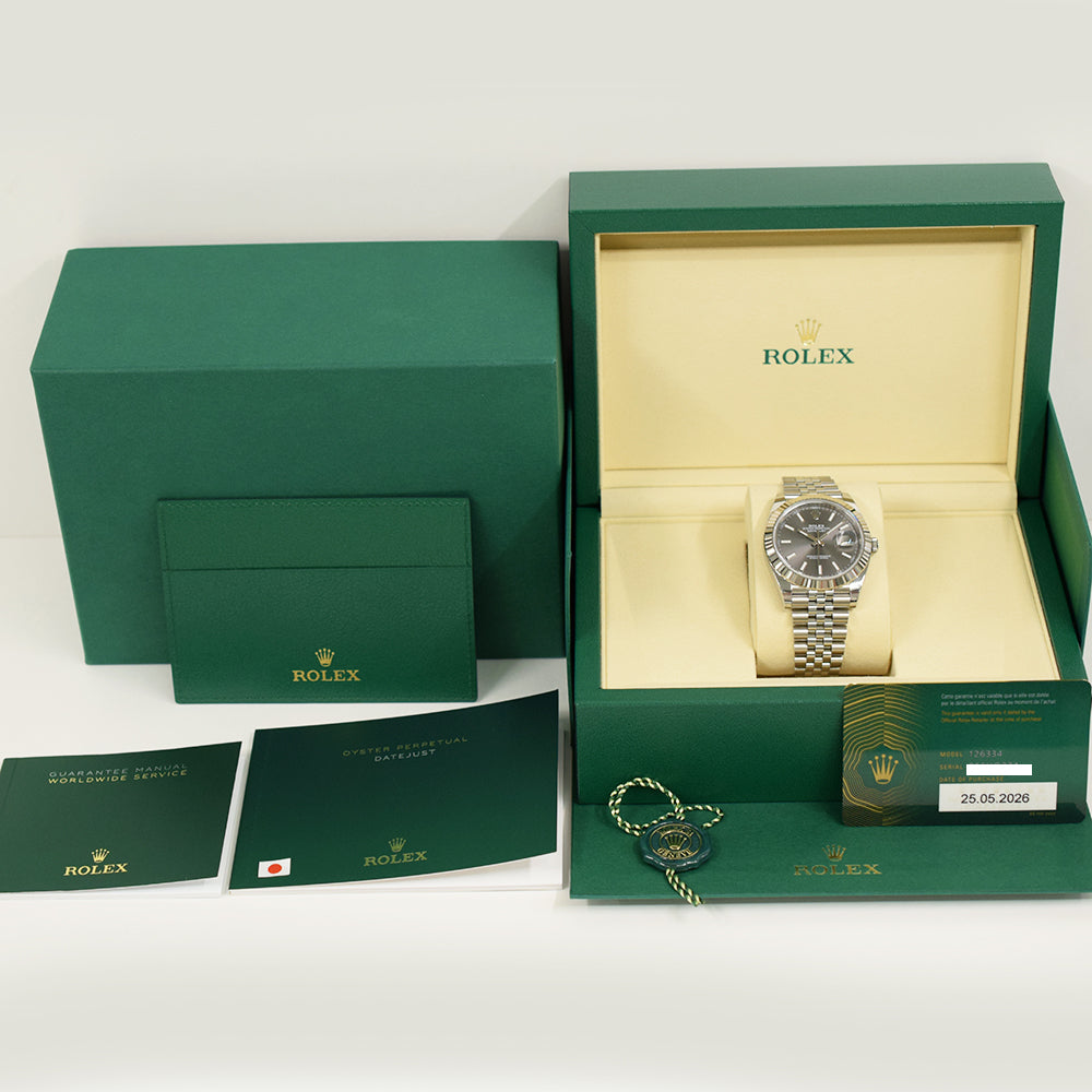 Rolex Datejust 41mm Slate Dial 126334 (2026)