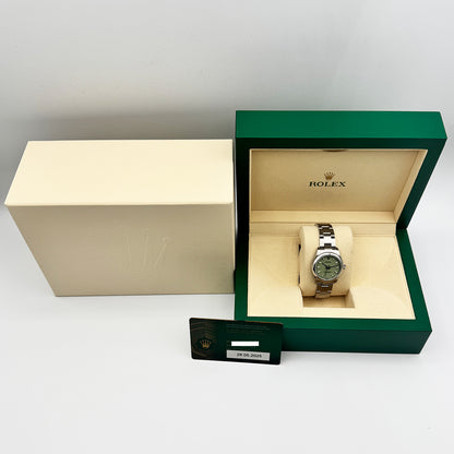 Rolex Oyster Perpetual 31mm Pistachio Dial 277200 (2025)