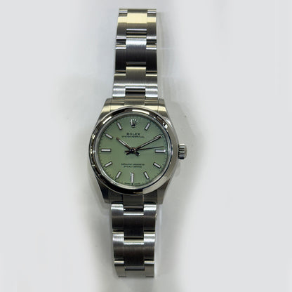 Rolex Oyster Perpetual 31mm Pistachio Dial 277200 (2025)