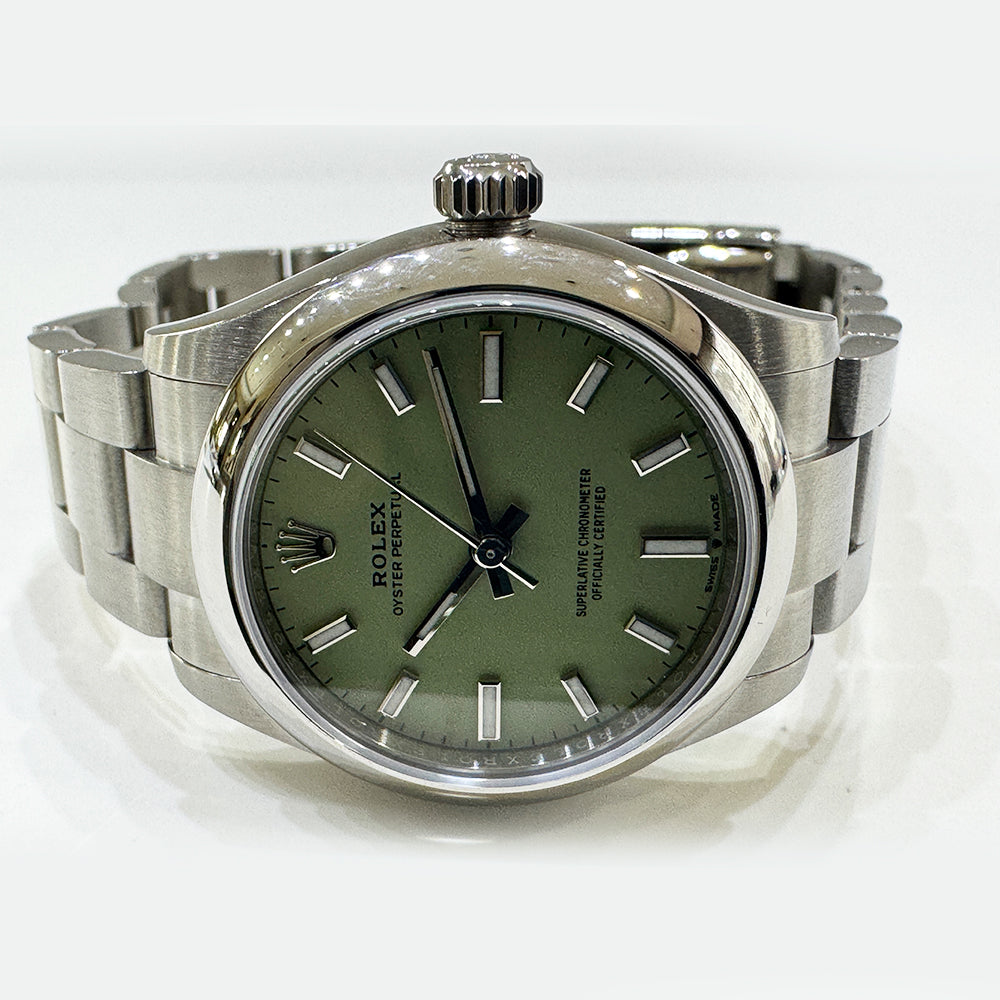Rolex Oyster Perpetual 31mm Pistachio Dial 277200 (2025)