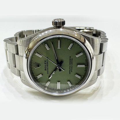 Rolex Oyster Perpetual 31mm Pistachio Dial 277200 (2025)