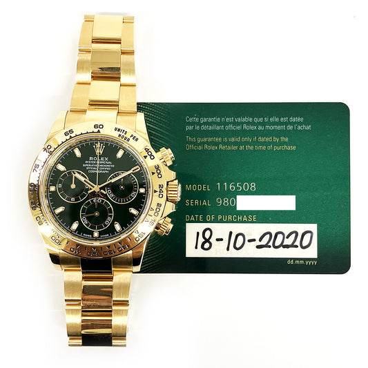 Rolex Daytona Green Dial 116508