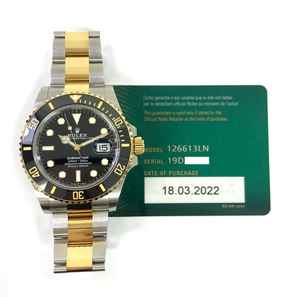 Rolex Submariner Date 41mm Black Dial 126613LN