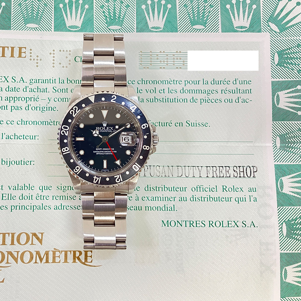 Rolex GMT-Master Black Dial 16700