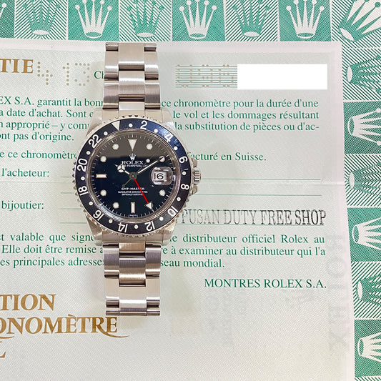 Rolex GMT-Master Black Dial 16700