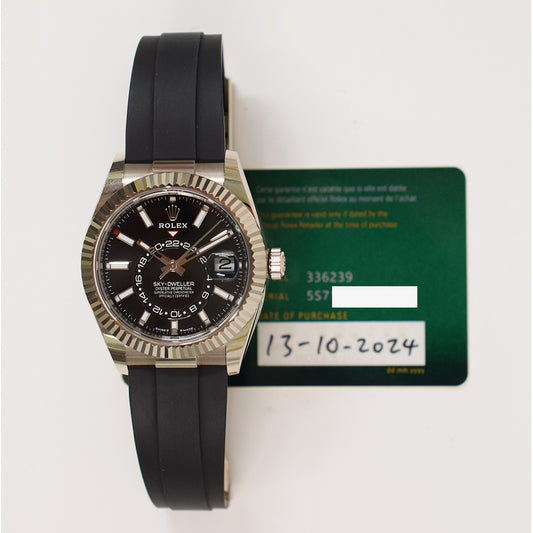 Rolex Sky-Dweller 42mm Black Dial 336239 (2024)