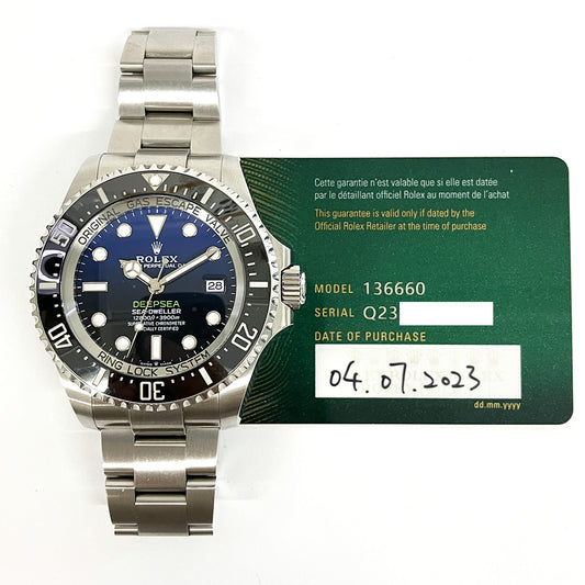 Rolex Sea-Dweller Deep Sea D-Blue Dial 136660