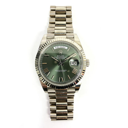 Rolex Day-Date 40mm Green Dial 228239