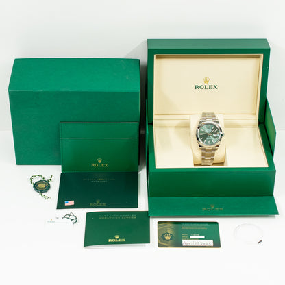 Rolex Datejust 41mm Green Dial 126300 (2025)