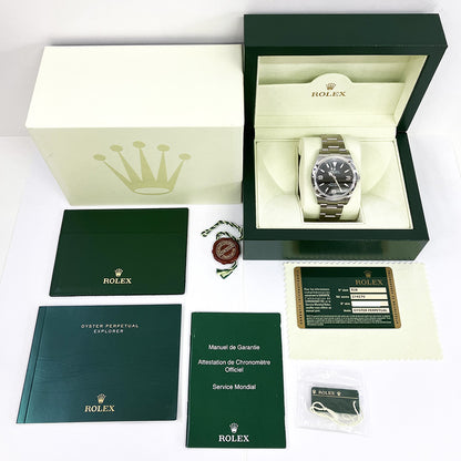 Rolex Explorer Black Dial 214270