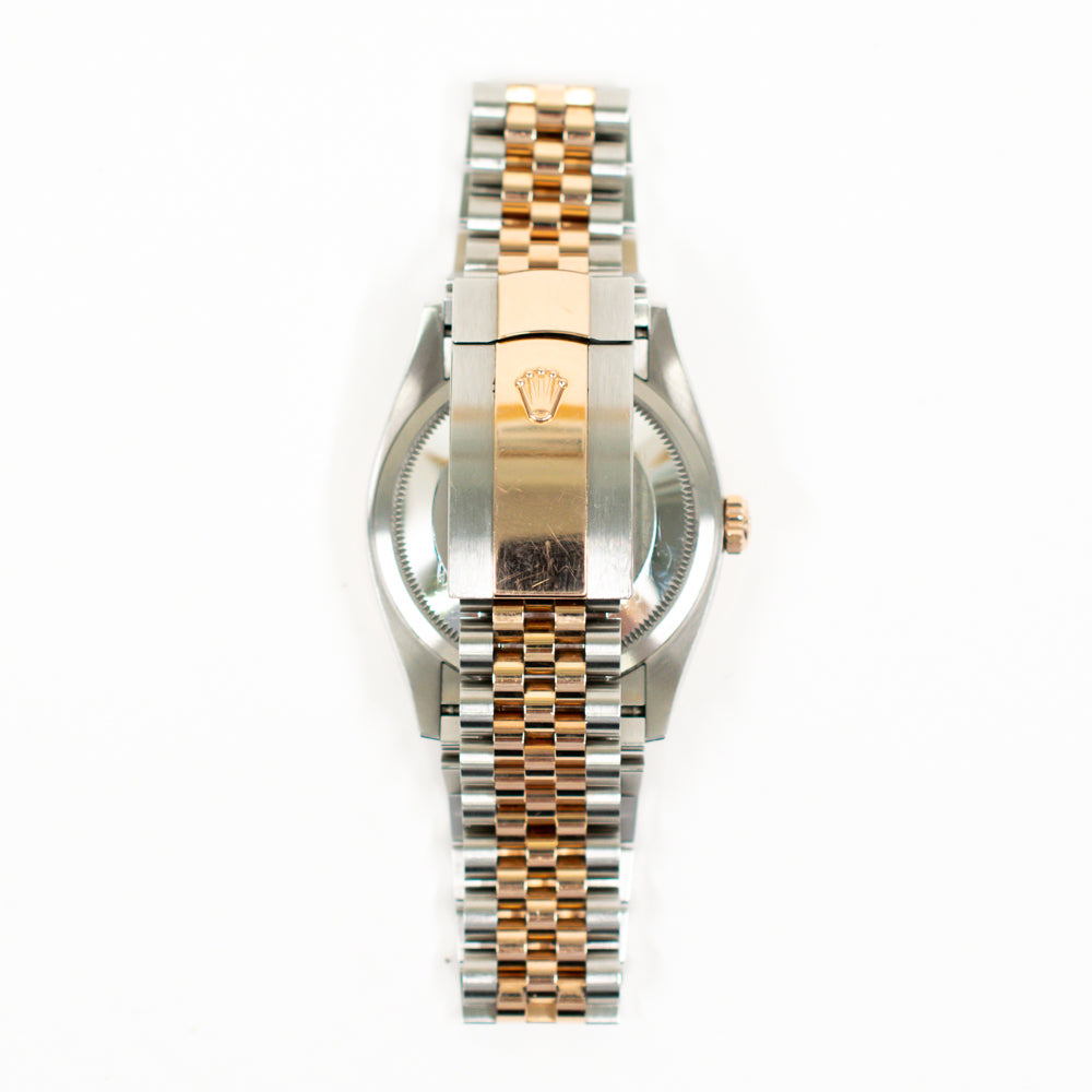 Rolex Datejust 36mm  Silver Fluted Diamond Dial 126231G (2023)