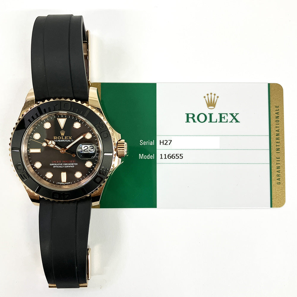 Rolex Yacht-Master Black 40mm 116655