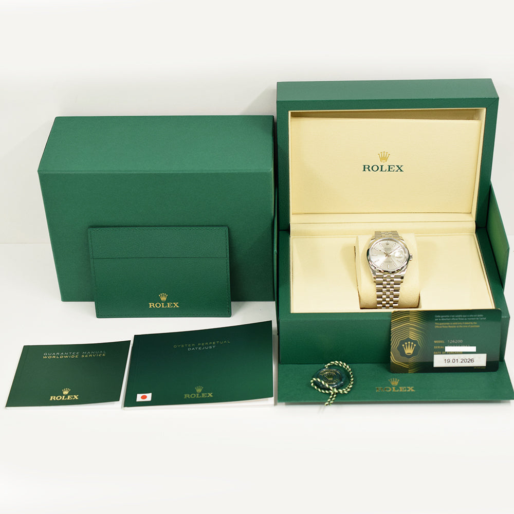 Rolex Datejust 36mm Silver Dial 126200 (2026)