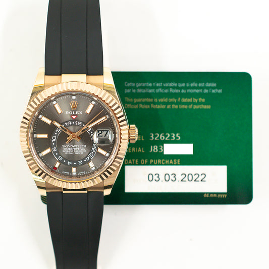 Rolex Sky-Dweller Slat Dial 326235 (2022)