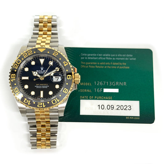 Rolex GMT-Master II Black 126713GRNR