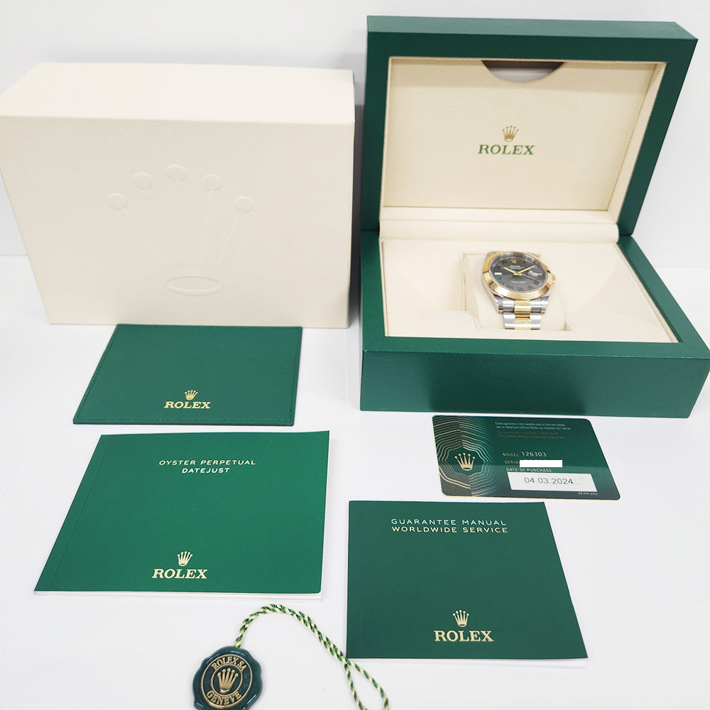 Rolex Datejust 41mm Wimbledon Dial 126303