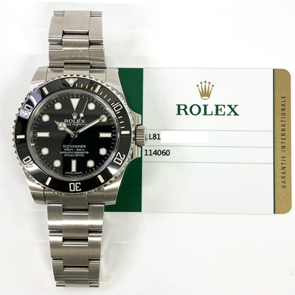 Rolex Submariner Black Dial 114060