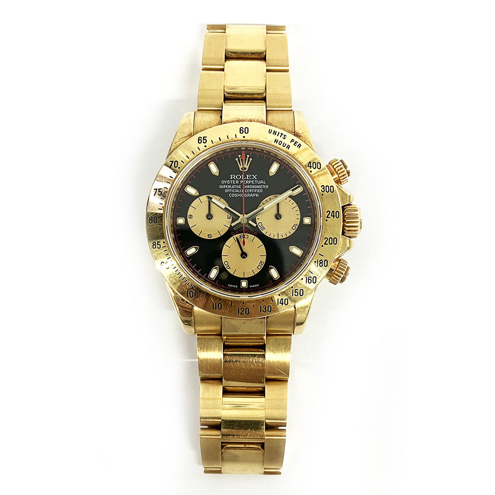 Rolex Daytona Black Dial 116528