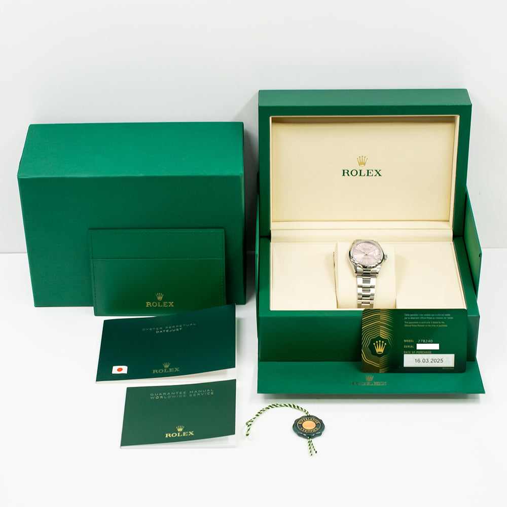 Rolex Datejust 31mm Pink Dial 278240 (2025)