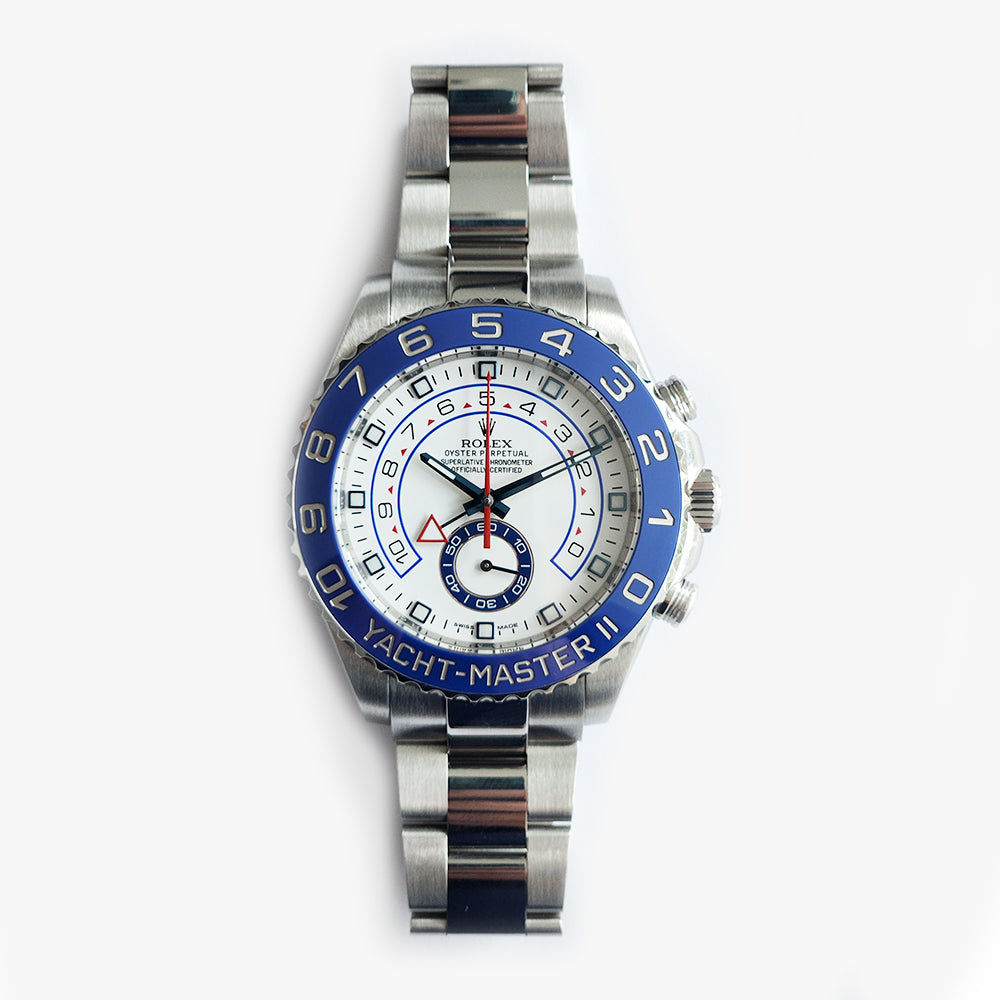 Rolex Yacht-Master II White Dial 116680