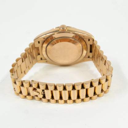 Rolex Day-Date 40mm Chocolate Diamond Dial 228235 (2017)