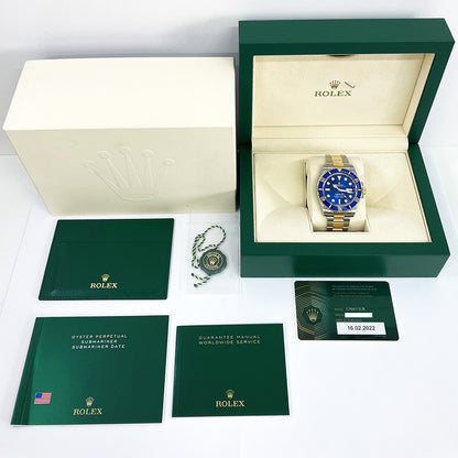 Rolex Submariner Date 41mm Blue Dial 126613LB