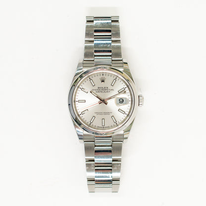 Rolex Datejust 36mm  Silver Dial 126200 (2021)