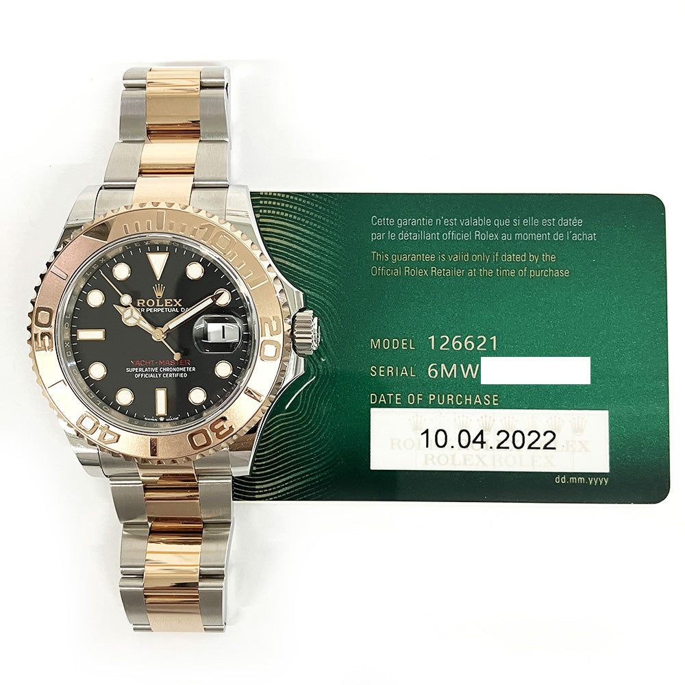 Rolex Yacht-Master 40mm Black Dial 126621