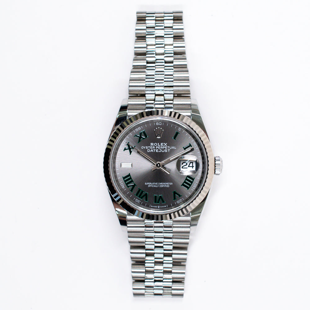 Rolex Datejust 36mm Wimbledon Dial 126234 (2023)