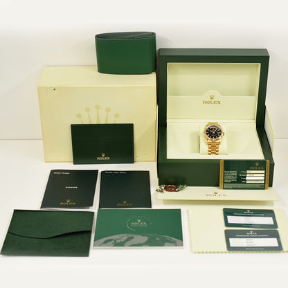 Rolex Day-Date 36mm Black Dial 118235 (2012)