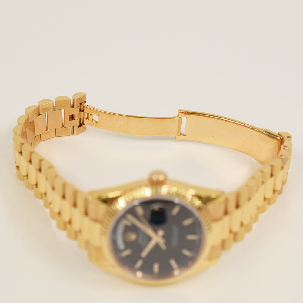 Rolex Day-Date 36mm Black Dial 118235 (2012)