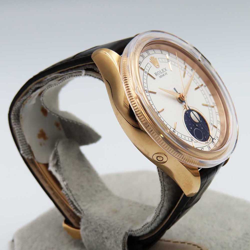 Rolex Cellini Moonphase 39mm White Dial 50535 (2019)