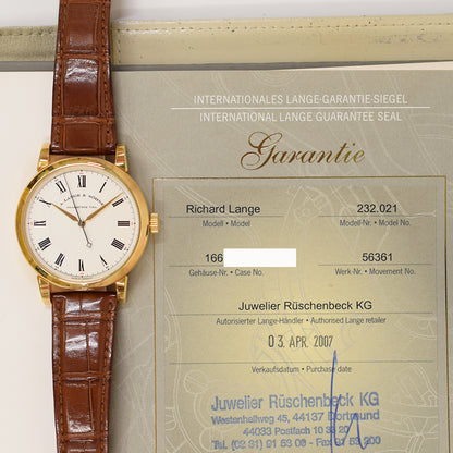A. Lange & Söhne 232.021 (2007)