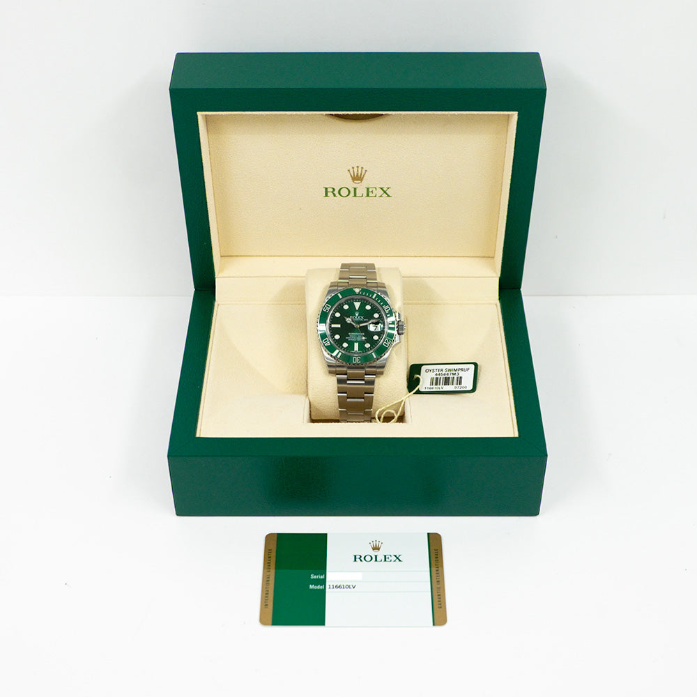 Rolex Submariner Date Hulk Dial 16610LV (2015)