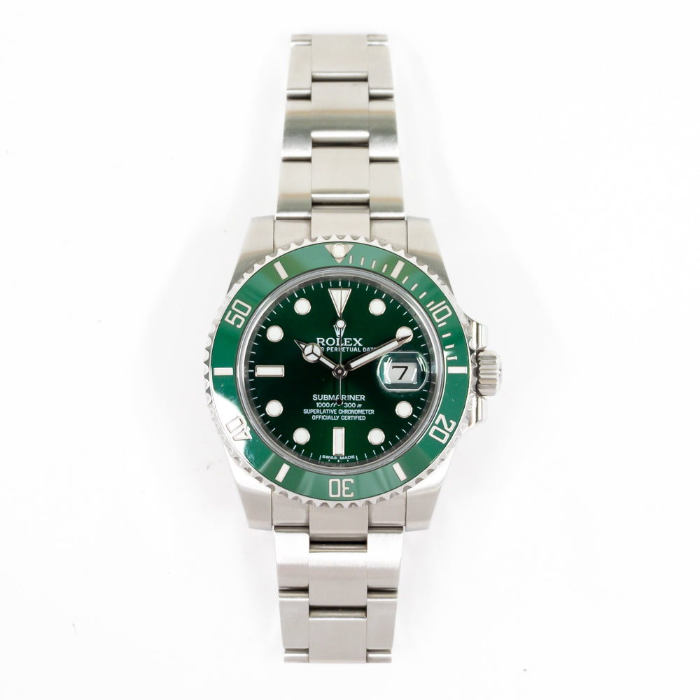Rolex Submariner Date Hulk Dial 16610LV (2015)