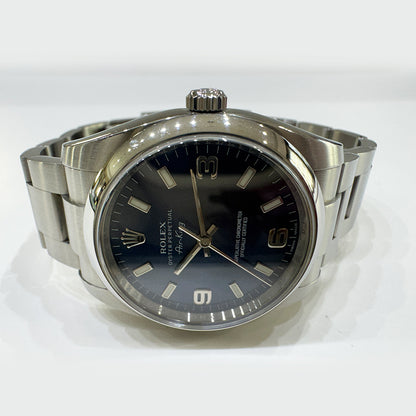 Rolex Air-King 34mm Blue Dial 114200 (2011)