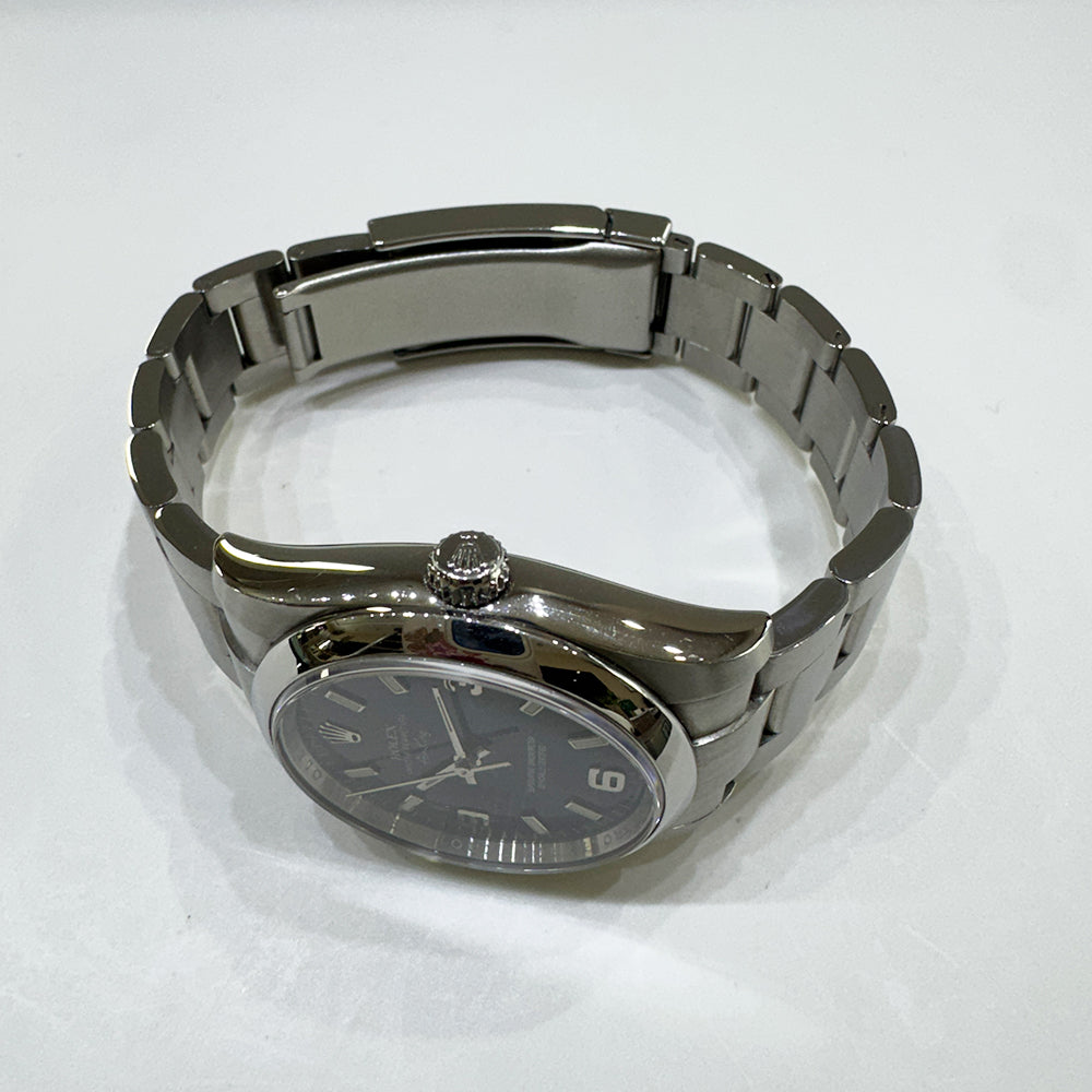 Rolex Air-King 34mm Blue Dial 114200 (2011)
