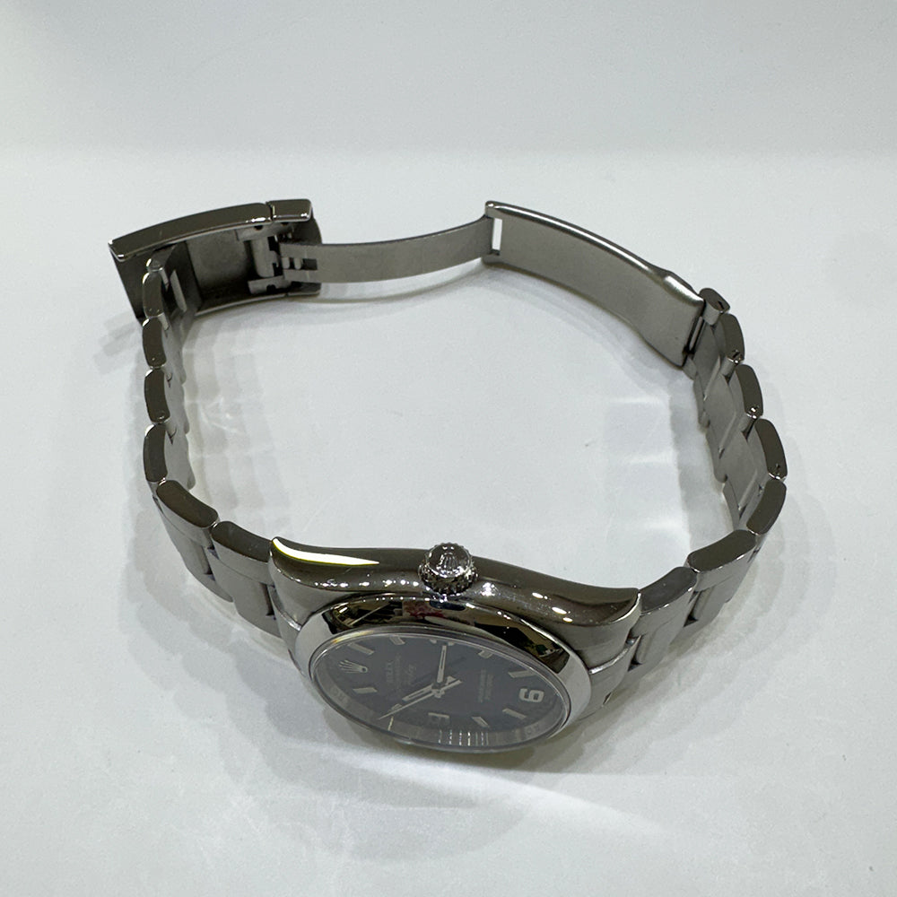 Rolex Air-King 34mm Blue Dial 114200 (2011)