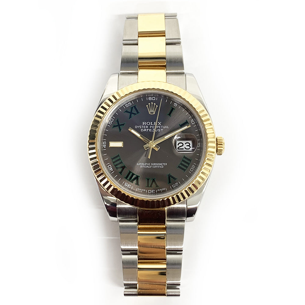 Rolex Datejust 41mm Wimbledon Dial Oyster 126333