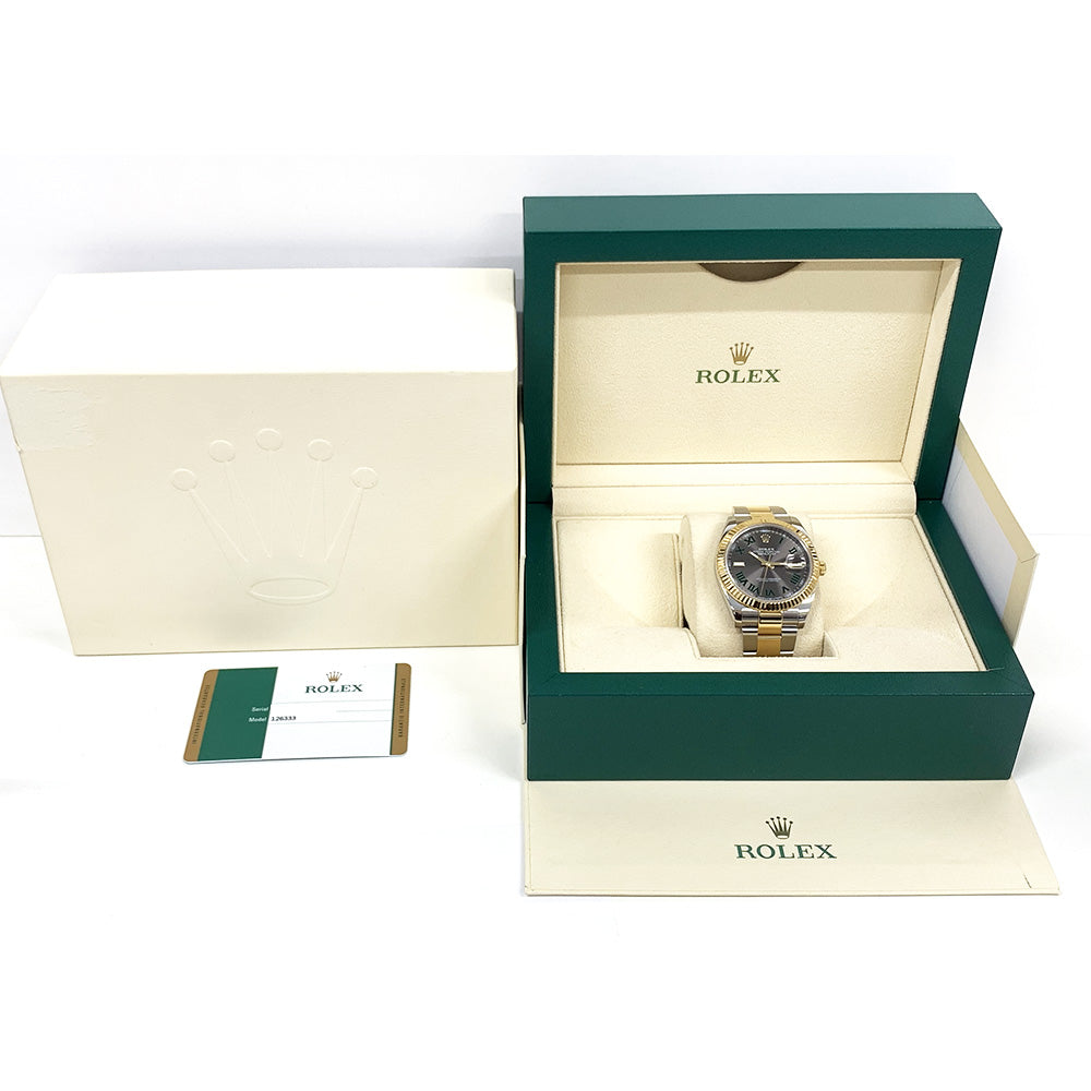 Rolex Datejust 41mm Wimbledon Dial Oyster 126333