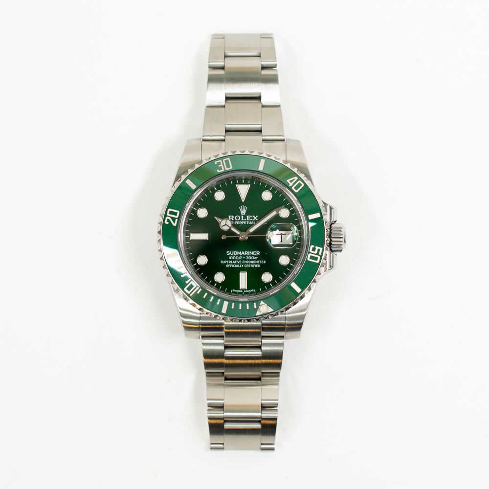 Rolex Submariner Date 40mm "Hulk" Dial 116610LV (2017)