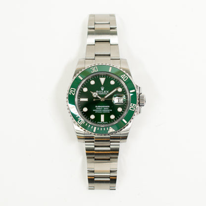Rolex Submariner Date 40mm "Hulk" Dial 116610LV (2017)