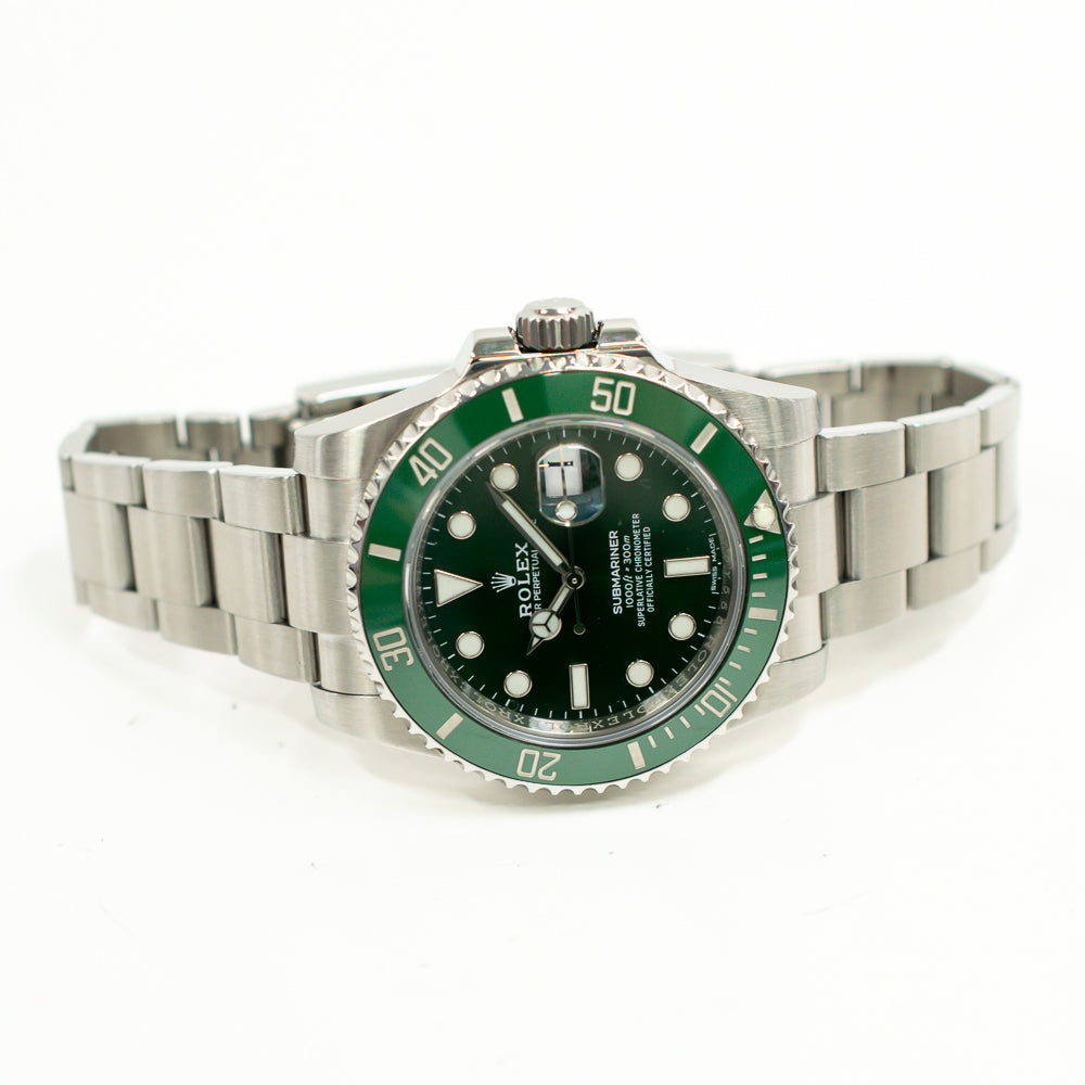 Rolex Submariner Date 40mm "Hulk" Dial 116610LV (2017)