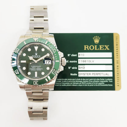 Rolex Green Dial 116610LV