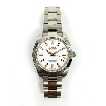 Rolex Milgauss White Dial 116400