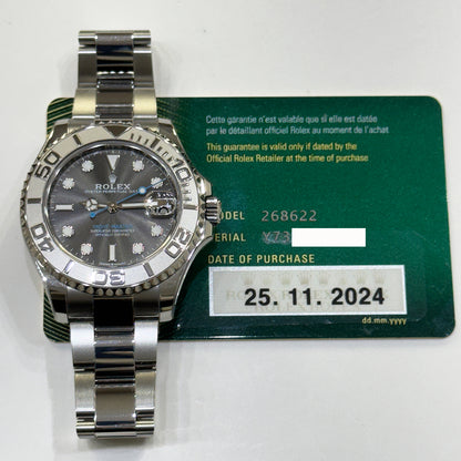 Rolex Yacht-Master 37mm Grey Dial 268622 (2024)